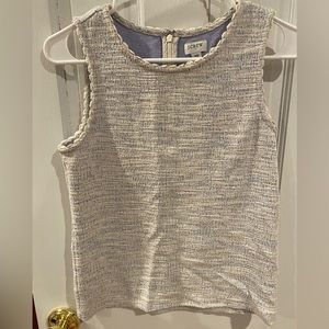 XS JCREW sleeveless work top